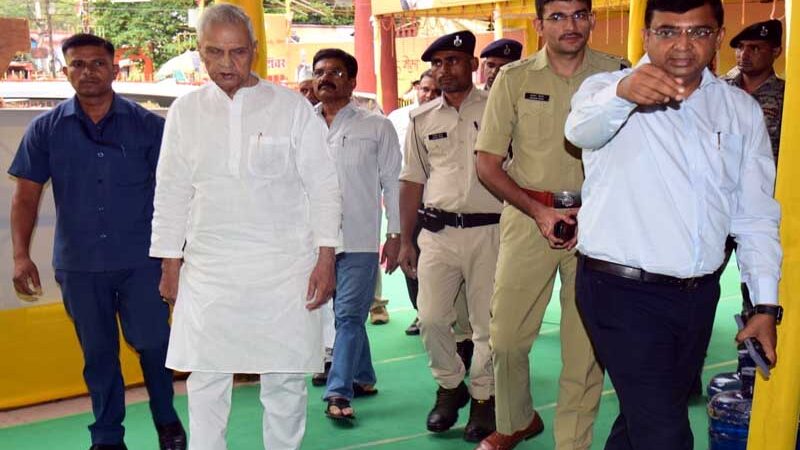 Big arrangements for the convenience of devotees in Malmas fair